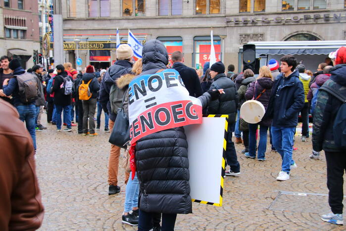 Vredesmanifestatie vredig verlopen