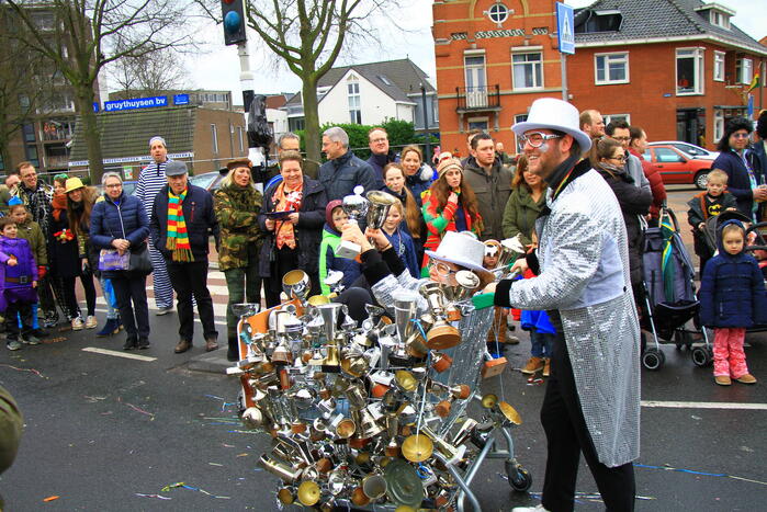 Optocht trekt veel bekijks