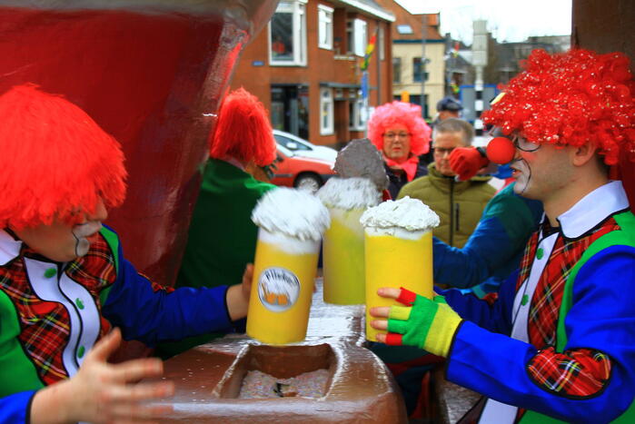 Optocht trekt veel bekijks