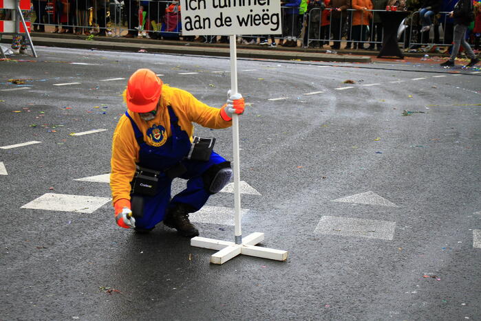 Optocht trekt veel bekijks