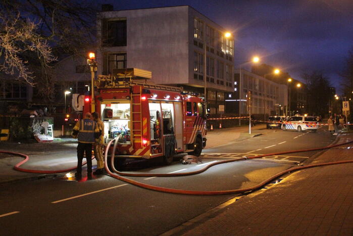 Grote brand in vrijstaande villa