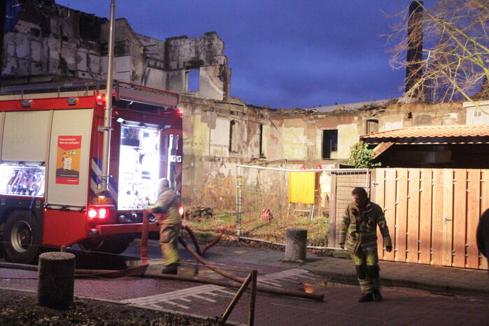 Grote brand in vrijstaande villa