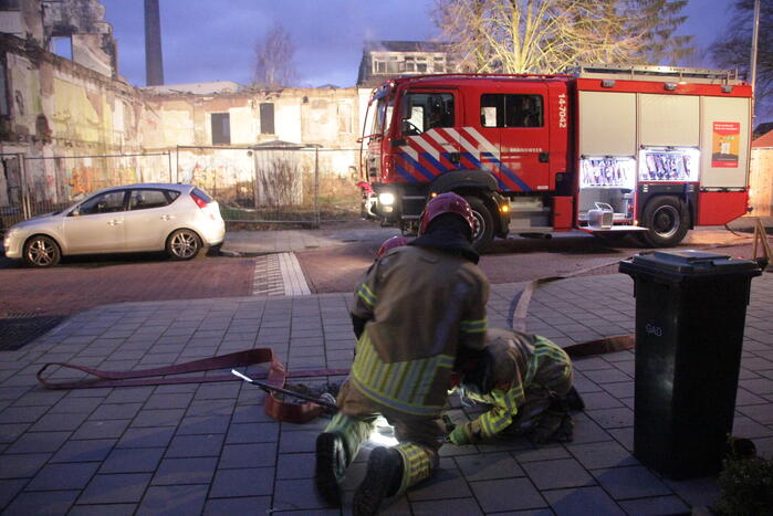 Grote brand in vrijstaande villa
