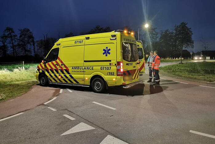 Trauma-arts per helikopter ingevlogen