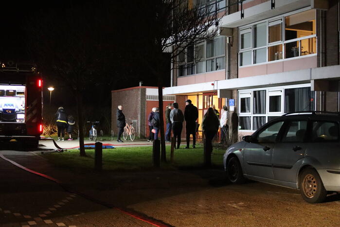 Evacuatie wegens brand in zorgcentrum