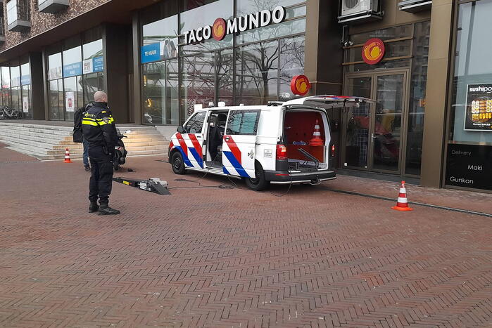 Rollerbank controle bij station