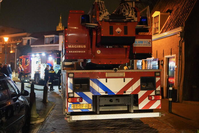 Restaurant ontruimd door brandmelding