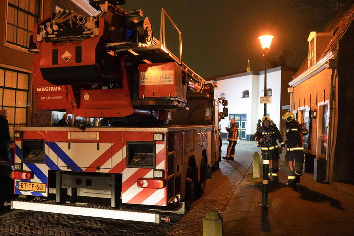 Restaurant ontruimd door brandmelding