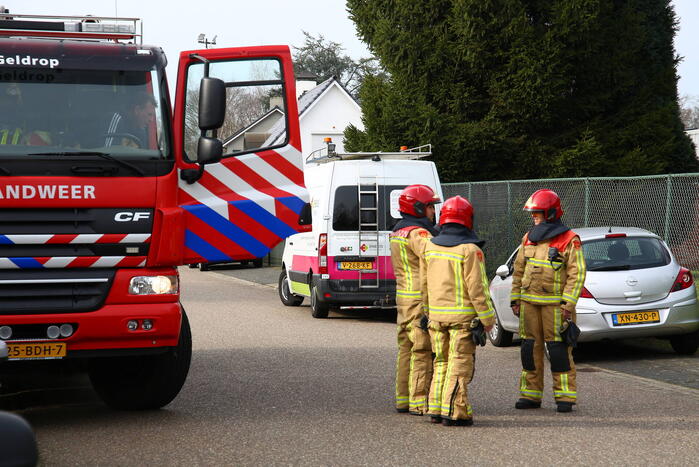 Gaslekkage in leegstaand pand