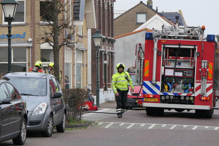 Straat afgezet vanwege gaslekkage
