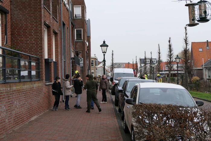 Straat afgezet vanwege gaslekkage