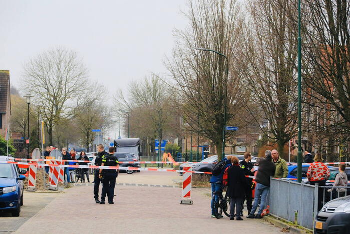 Persoon in been geschoten