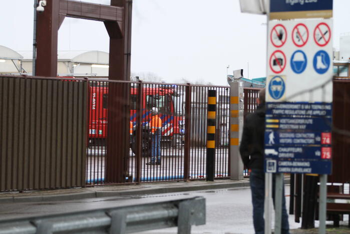 Brand uitgebroken bij Tate Lyle