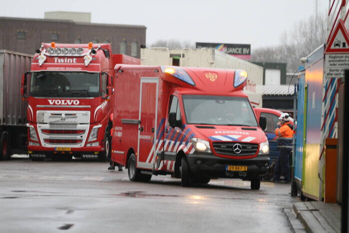 Brand uitgebroken bij Tate Lyle
