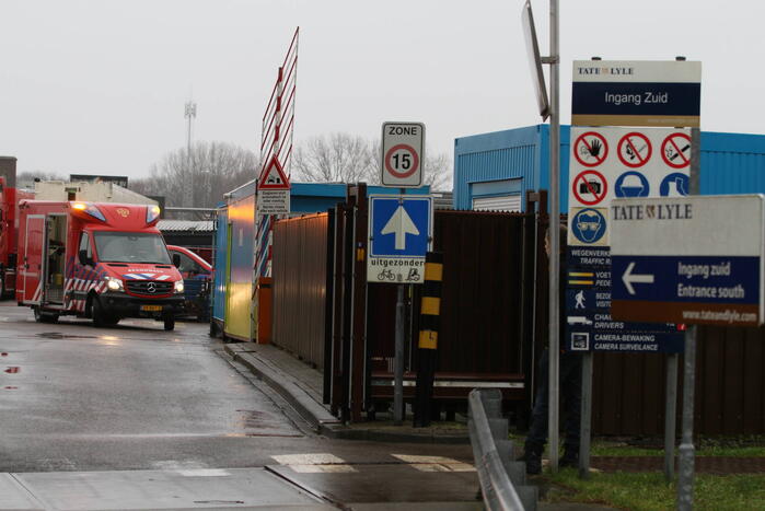 Brand uitgebroken bij Tate Lyle
