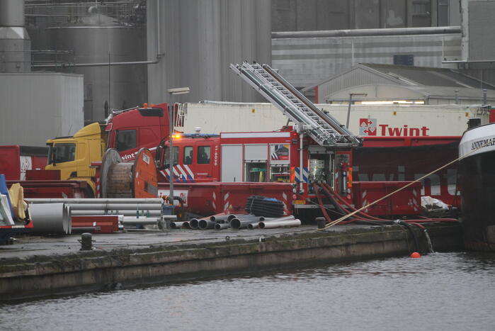 Brand uitgebroken bij Tate Lyle