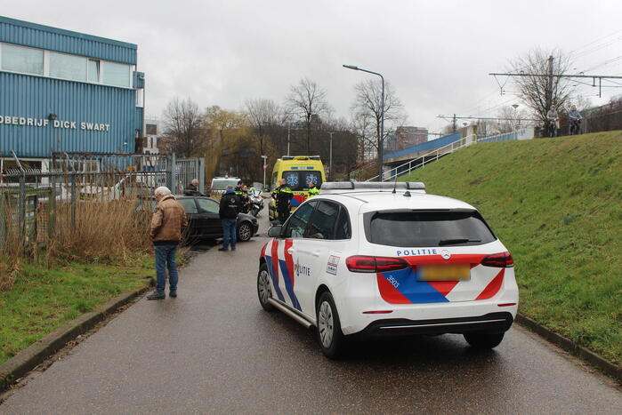 Scooterrijder gewond bij botsing met auto