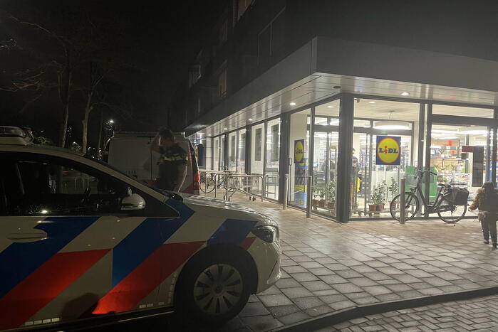 Aanhouding bij overval op supermarkt