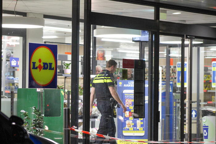 Aanhouding bij overval op supermarkt