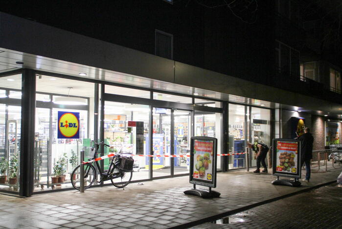 Aanhouding bij overval op supermarkt