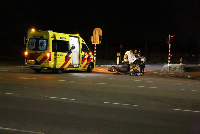 Scooterrijder gewond na val