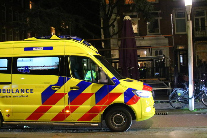 Persoon gewond na steekincident