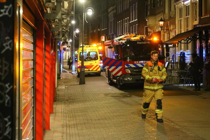 Persoon raakt te water