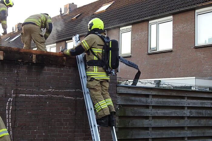 Flinke schade na brand in schuur