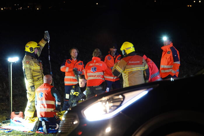 Traumahelikopter ingezet voor ernstig ongeval