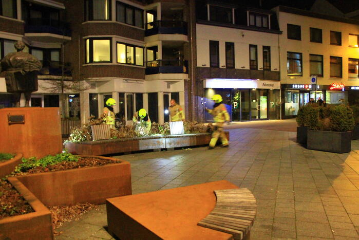 Rookontwikkeling bij buitenbrand