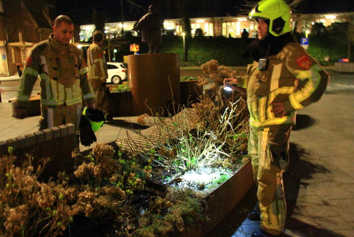 Rookontwikkeling bij buitenbrand
