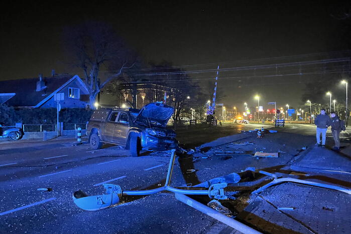 Persoon gewond na zwaar ongeval