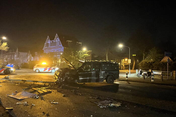 Persoon gewond na zwaar ongeval