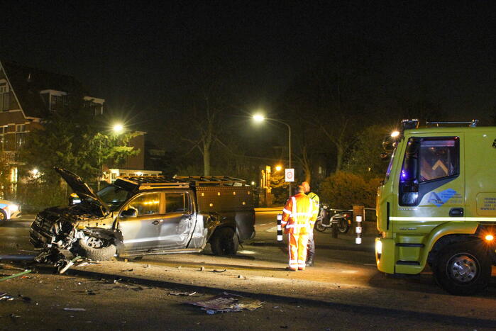 Persoon gewond na zwaar ongeval