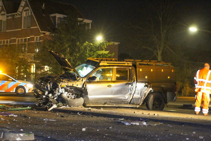 Persoon gewond na zwaar ongeval