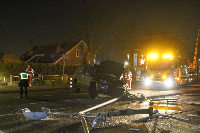 Persoon gewond na zwaar ongeval