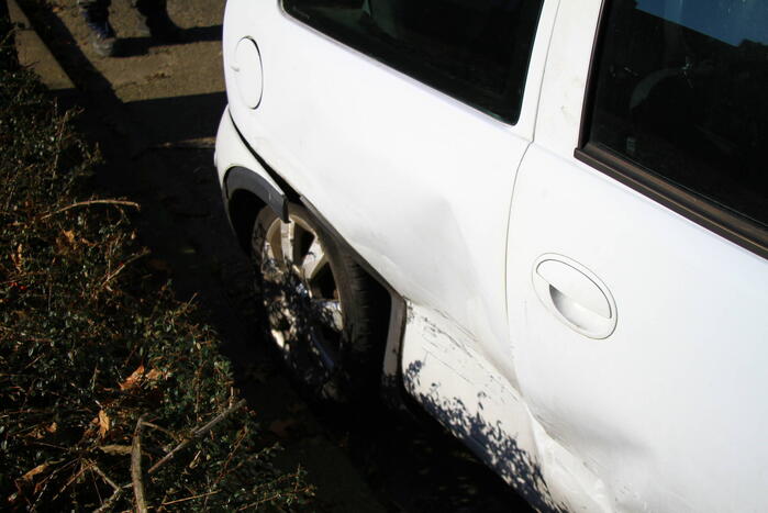 Airbags ploffen bij botsing