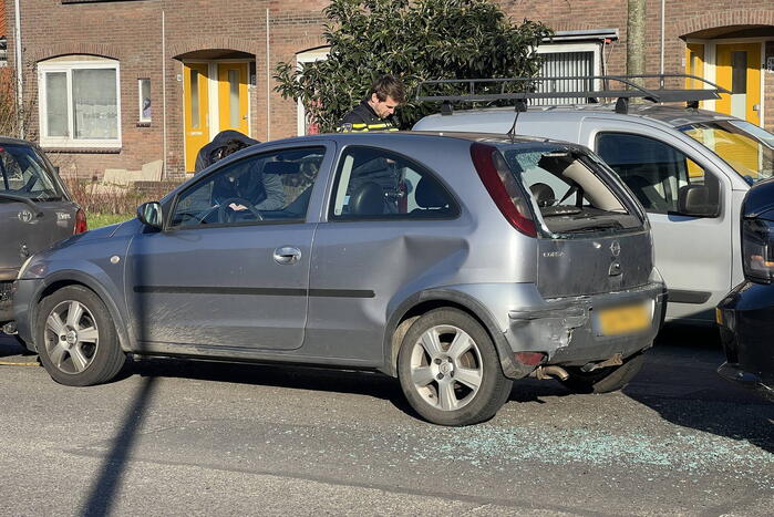 Schade bij kop-staartbotsing