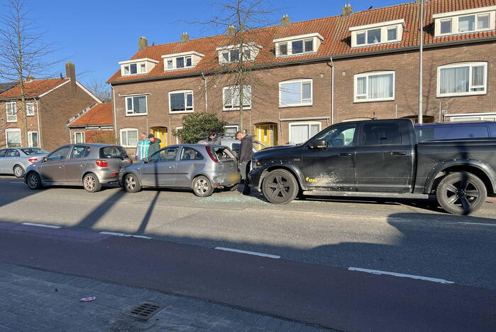 Schade bij kop-staartbotsing