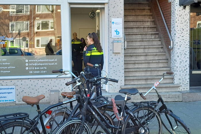 Grote inzet bij steekpartij