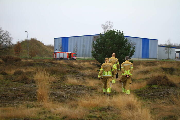 Brand in bosgebied snel geblust