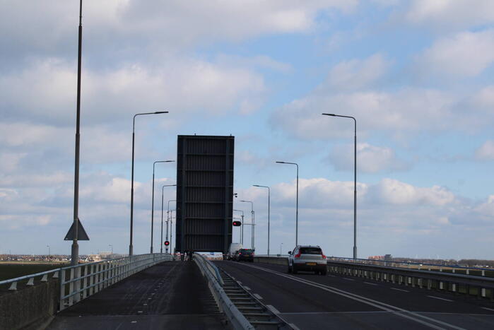 De Postbrug in storing