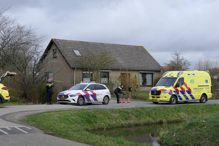 Voetganger gewond bij botsing