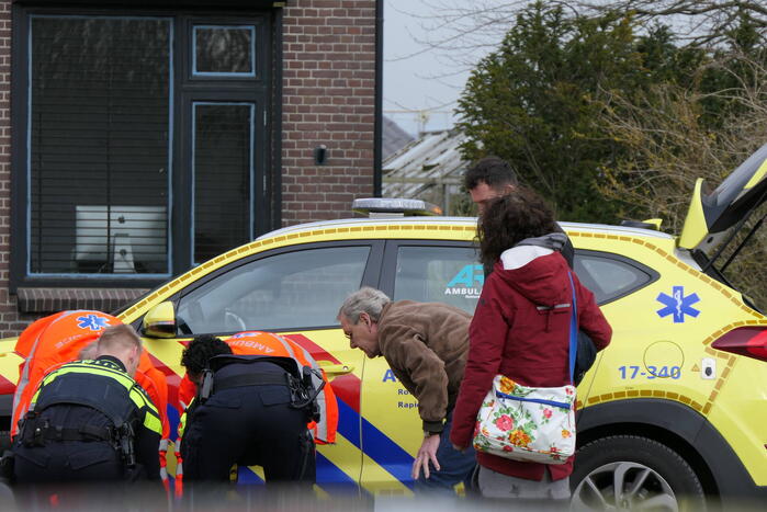 Voetganger gewond bij botsing
