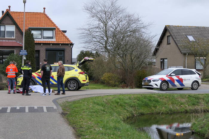 Voetganger gewond bij botsing