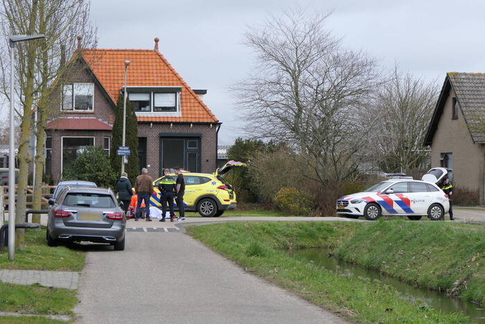 Voetganger gewond bij botsing