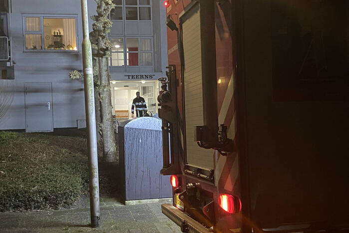 Smeul brand op matras in verzorgingstehuis