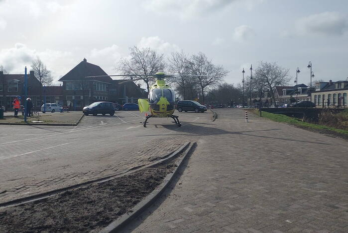 Traumahelikopter ingezet tijdens kerkdienst