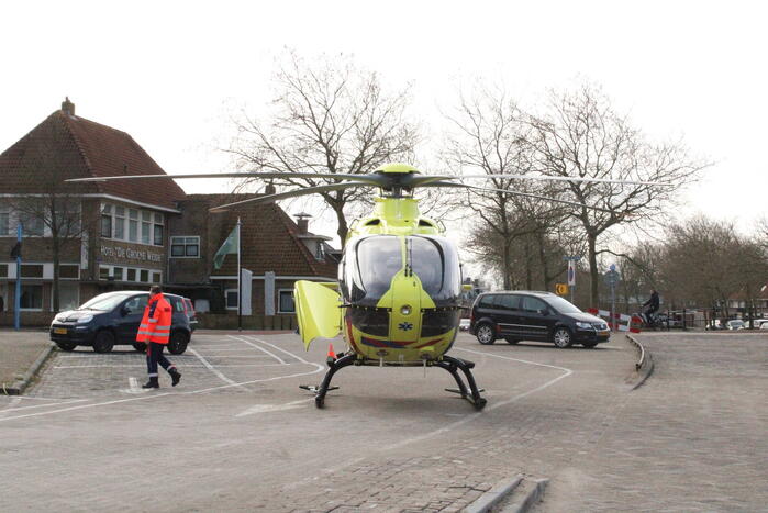 Traumahelikopter ingezet tijdens kerkdienst