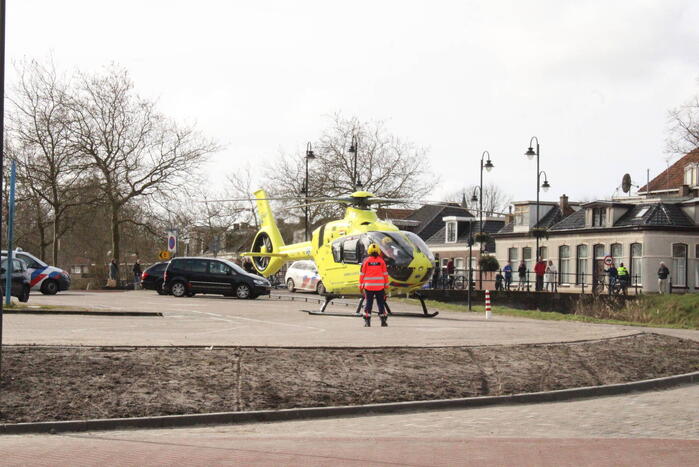 Traumahelikopter ingezet tijdens kerkdienst